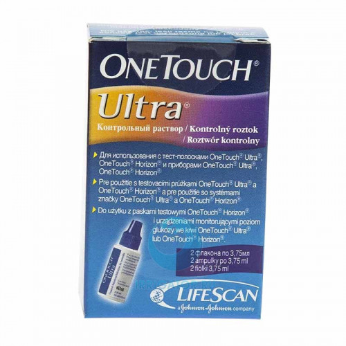 Контрольный раствор для глюкометра One Touch Ultra