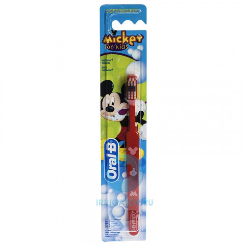 Зубная щетка Oral-B Mikey for kids от 2 до 6 лет