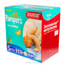 PAMPERS подгузники Activ Baby Junior 11-18 кг Мега 111 шт