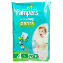 PAMPERS подгузники-трусики Activ Boyl Maxi 9-14 кг Джамбо 52 шт