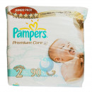 PAMPERS подгузники Premium Care Mini 3-6 кг Джамбо 90 шт