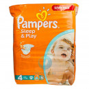 PAMPERS подгузники Sleep & Play Maxi 7-14 кг Джайнт 86 шт