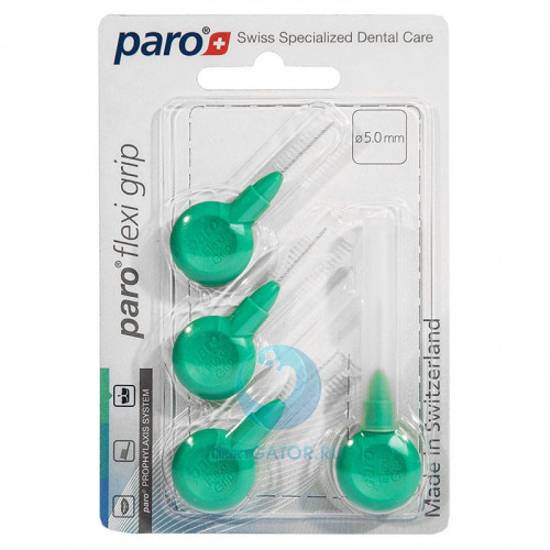 Ершики Paro Flexi Grip Green 5 мм