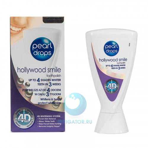 Зубная паста Pearl Drops Hollywood Smile, 50 мл