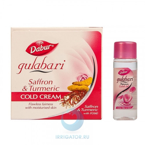 Крем для лица Dabur Gulabari Saffron & Turmeric, 55 мл