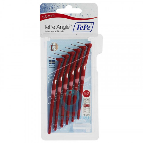 Ершики TePe Angle Red 0.5 мм