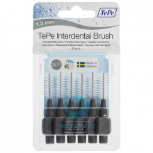 Ершики TePe Interdental Brush 1.3 мм Grey