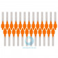 Ершики TePe Interdental Brush 0.45 мм Orange, 25 шт