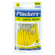 Plackers Dental Brush L Межзубные ершики 0,7 мм (24 шт.)