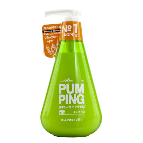 Зубная паста Perioe Pumping Breath Care, 285г Зубная паста Perioe Pumping Breath Care, 285г