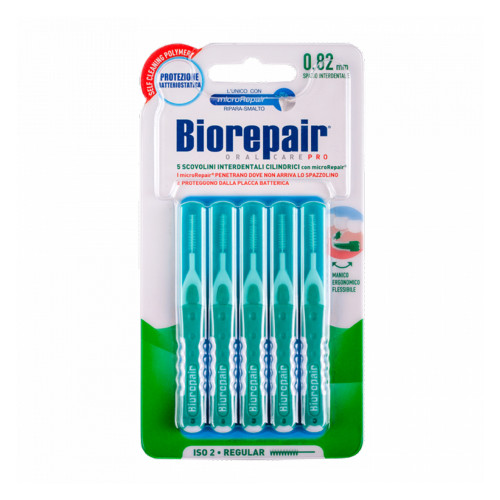 BioRepair Scovolini Interdentali Cilindrici ершики в блистере 0.82 мм, 5 шт. BioRepair Scovolini Interdentali Cilindrici ершики в блистере 0.82 мм, 5 шт.