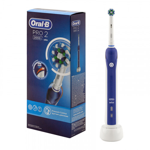 Электрическая зубная щетка Braun Oral-B PRO 2 2000 CrossAction