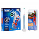 Braun Oral-B 500 CrossAction + Braun Oral-B Stages Power Cars, 3+