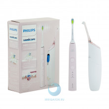 Набор Philips Sonicare HX8424/39 Protective clean + AirFloss Ultra, розовый