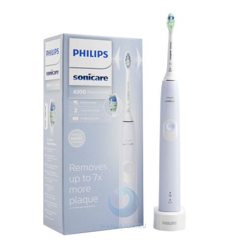 Электрическая звуковая щетка Philips Sonicare ProtectiveClean HX6803/04, голубая