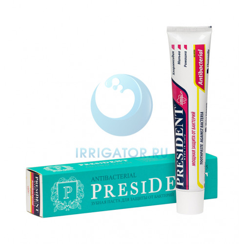 Зубная паста-гель PresiDENT-Antibacterial, 50 мл