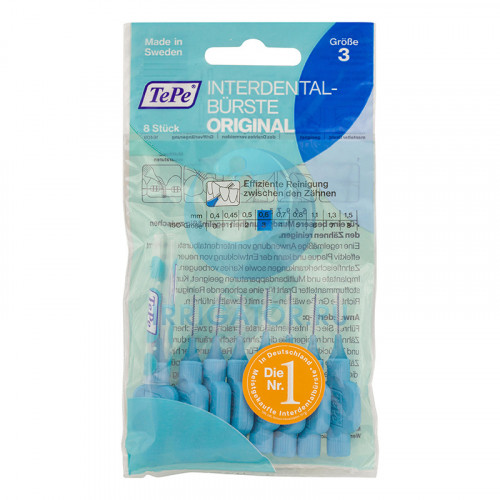 Ершики TePe id-bruch extra soft BLUE 0.6, 8 шт.