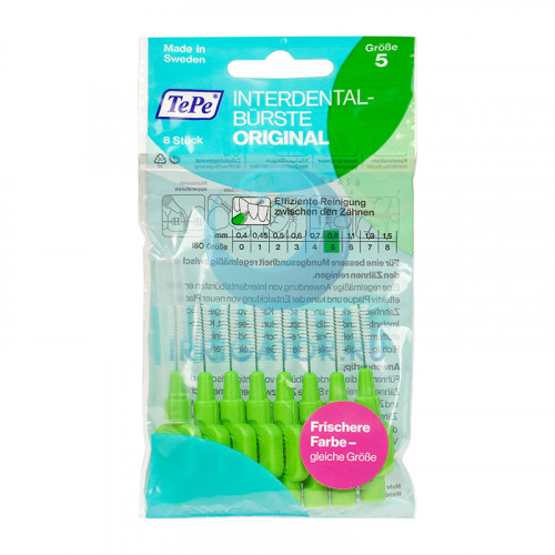 Ершики TePe Interdental Brush Original 0.8 мм Green