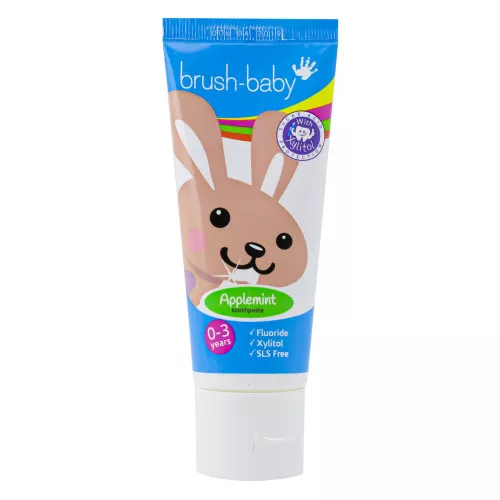 Зубная паста детская Brush Baby BR092 0-3, 50 мл Зубная паста детская Brush Baby BR092 0-3, 50 мл