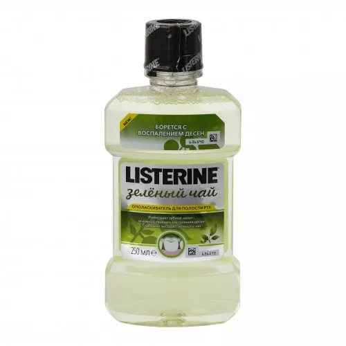Ополаскиватель Listerine Зелёный чай, 250 мл
