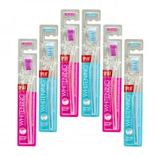 Набор зубных щеток Splat Whitening medium 6 штук