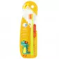 Revyline Kids S4800 Детская зубная щетка, от 3 до 12 лет, салатовая