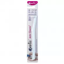 Зубная щетка Azotii interdental, монопучковая, голубая