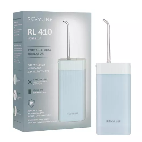 Портативный ирригатор Revyline RL 410 Light Blue Портативный ирригатор Revyline RL 410 Light Blue