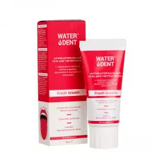 Гель антибактериальный Waterdent Fresh breath для чистки языка, 60 г