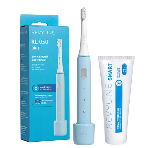 Набор Revyline RL 050 голубая + Зубная паста Revyline Smart, 75 г Набор Revyline RL 050 голубая + Зубная паста Revyline Smart, 75 г
