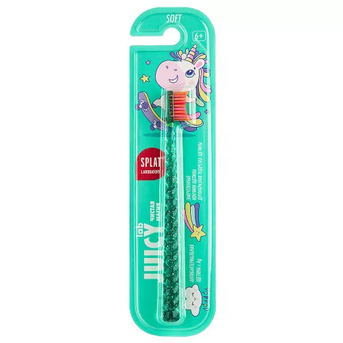 Зубная щетка Splat Junior чистая магия,зеленая soft Зубная щетка Splat Junior чистая магия,зеленая soft