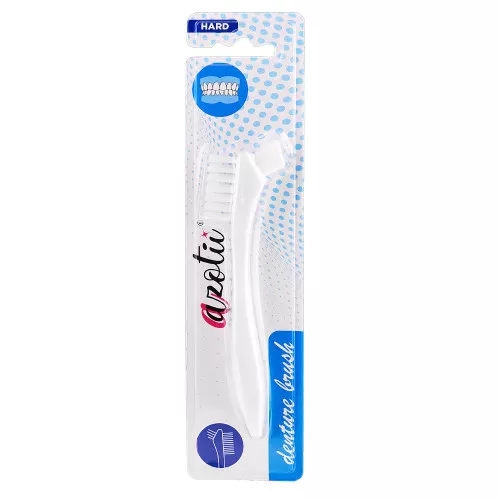 Зубная щетка Azotii Denture Brush для съемных протезов Зубная щетка Azotii Denture Brush для съемных протезов
