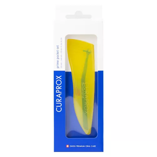 CURAPROX Prime Pocket Set: 5 ершиков CPS 06 - 011 с держателем UHS470