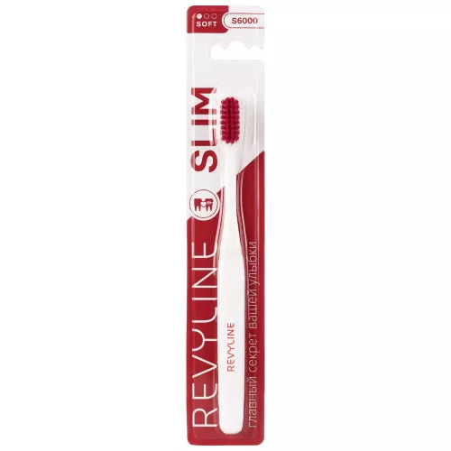 Зубная щетка Revyline S6000 Slim, розовая Зубная щетка Revyline S6000 Slim, розовая