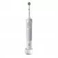 Набор электрическая зубная щетка Braun Oral-B Vitality Pro Protect X Clean Cross Action, White + Насадки Braun Oral-B Sensitive Clean, 2 шт.
