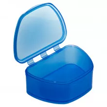 Контейнер Revyline Denture Box 04 для хранения зубных конструкций, синий