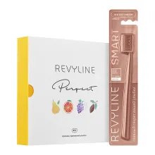 Набор Зубных паст Revyline Perfect, 4х40 г + Зубная щетка Revyline SM6000 SMART Special Color Edition Mocha Mousse