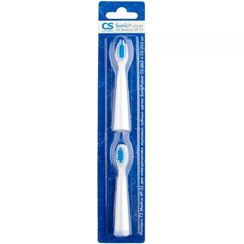 Насадки CS Medica SonicPulsar SP-21 для CS-262/CS-233-UV, 2 шт Насадки CS Medica SonicPulsar SP-21 для CS-262/CS-233-UV, 2 шт