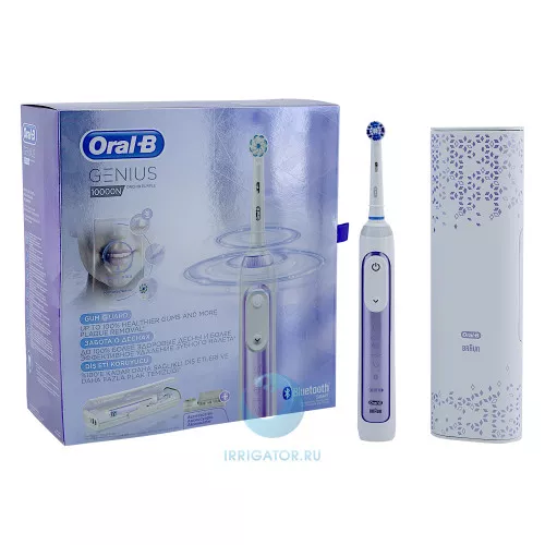 Электрическая зубная щетка Oral-B Genius 10000N Orchid Purple Электрическая зубная щетка Oral-B Genius 10000N Orchid Purple