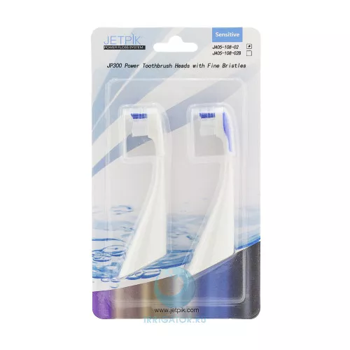 Насадки JETPIK JP300 Sensitive, белые Насадки JETPIK JP300 Sensitive, белые