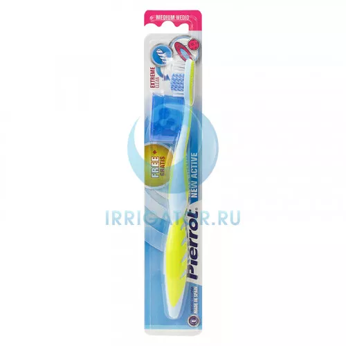 Зубная щетка Pierrot New Active, средней жесткости  