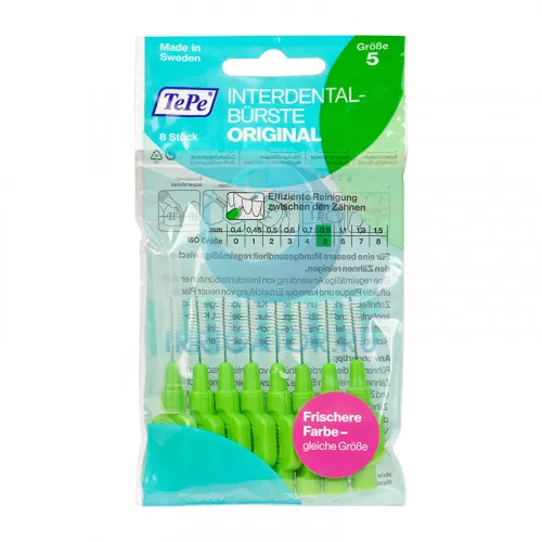 Ершики TePe Interdental Brush Original 0.8 мм Green