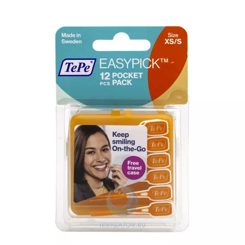 TePe EasyPick Ершик межзубный XS/S blister, 12 шт
